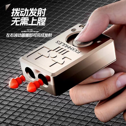 Metal Edc Scepter Fidget Spinner Dart Blaster Toygun