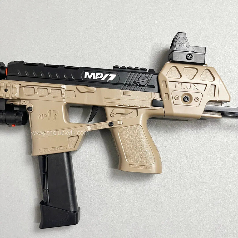New Mp17 Gel Blaster With Metal Stock, Metal Rail