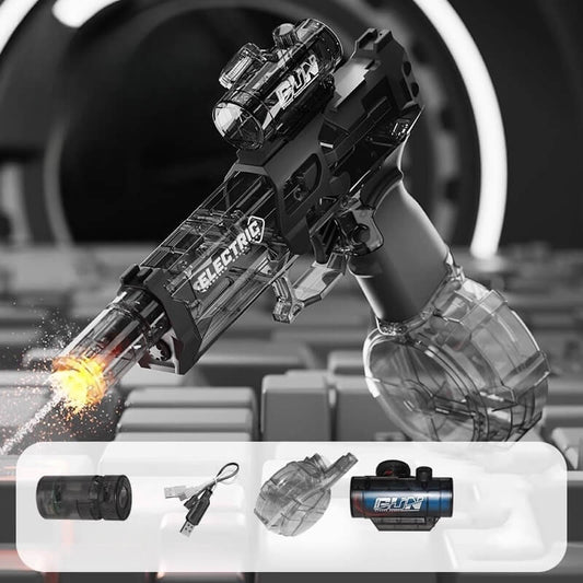 Electric Blowback Ice Tiger Water Gun With Light Tracer