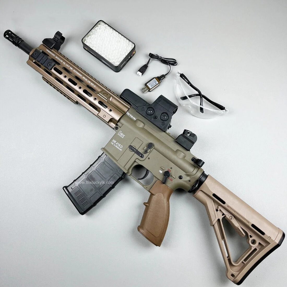 HK416D Gel Blaster With SMR Handguard