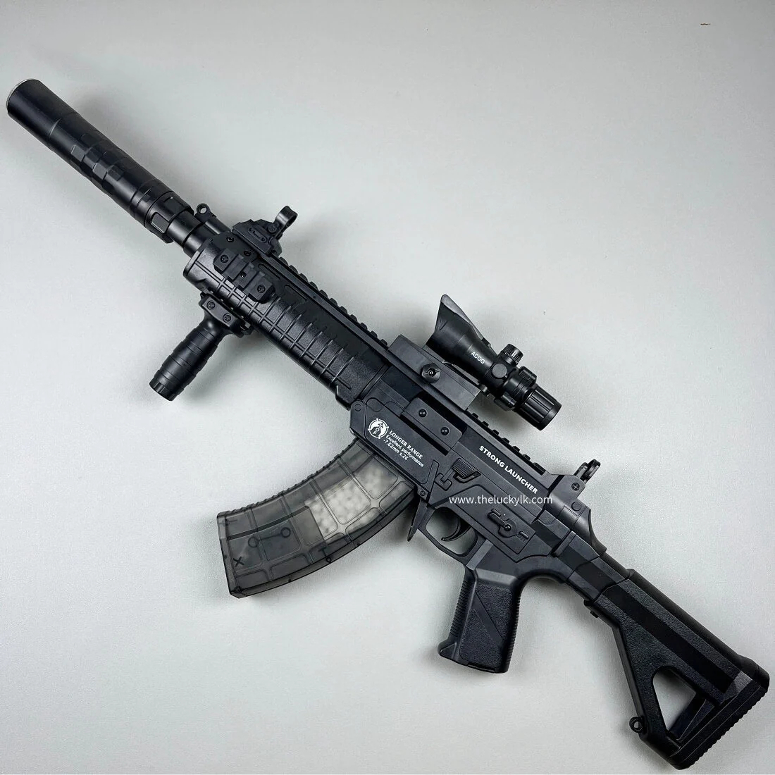 QBZ 191/97 Gel Blaster Toygun With Lighted Silencer