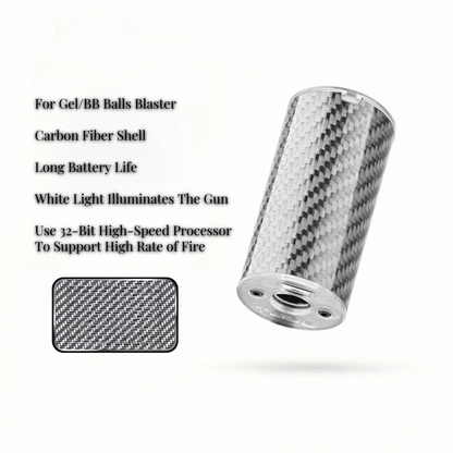 Carbon Fiber Tracer For Gel/BB Balls Blaster 2.0