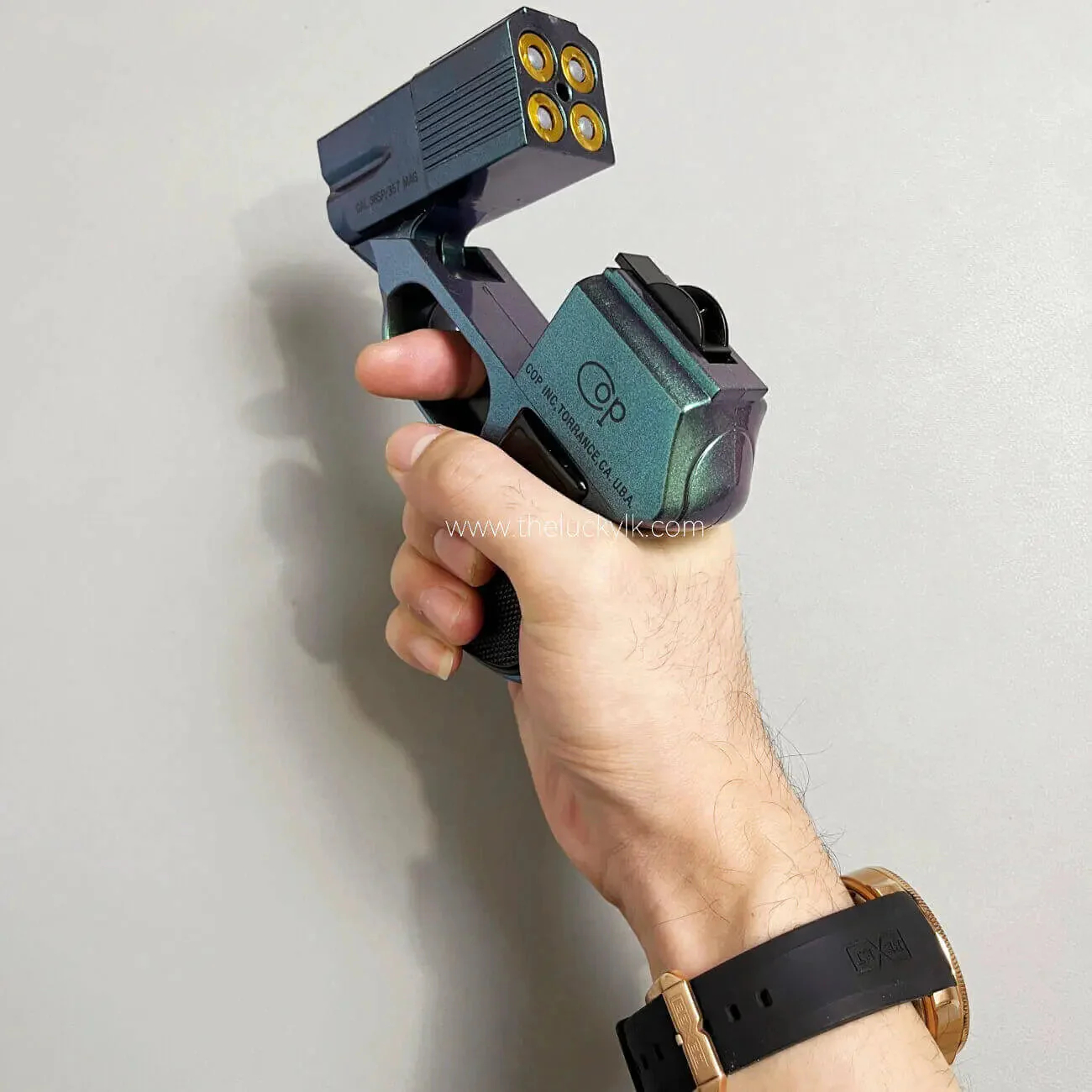 New Quadruple Shot Cop 357 Nerf Toy Gun