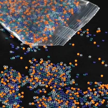 60,000 Gel Balls With Collapsible 600ml Gel Ball Quick-Loading Bottle